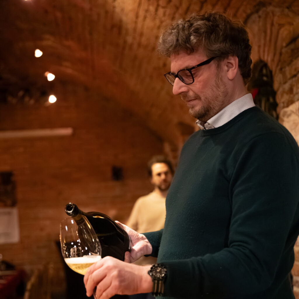Hans Martin Gesellmann bei Tasting
