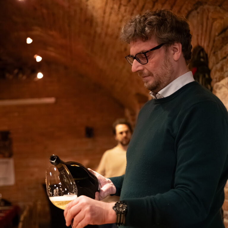 Hans Martin Gesellmann bei Tasting